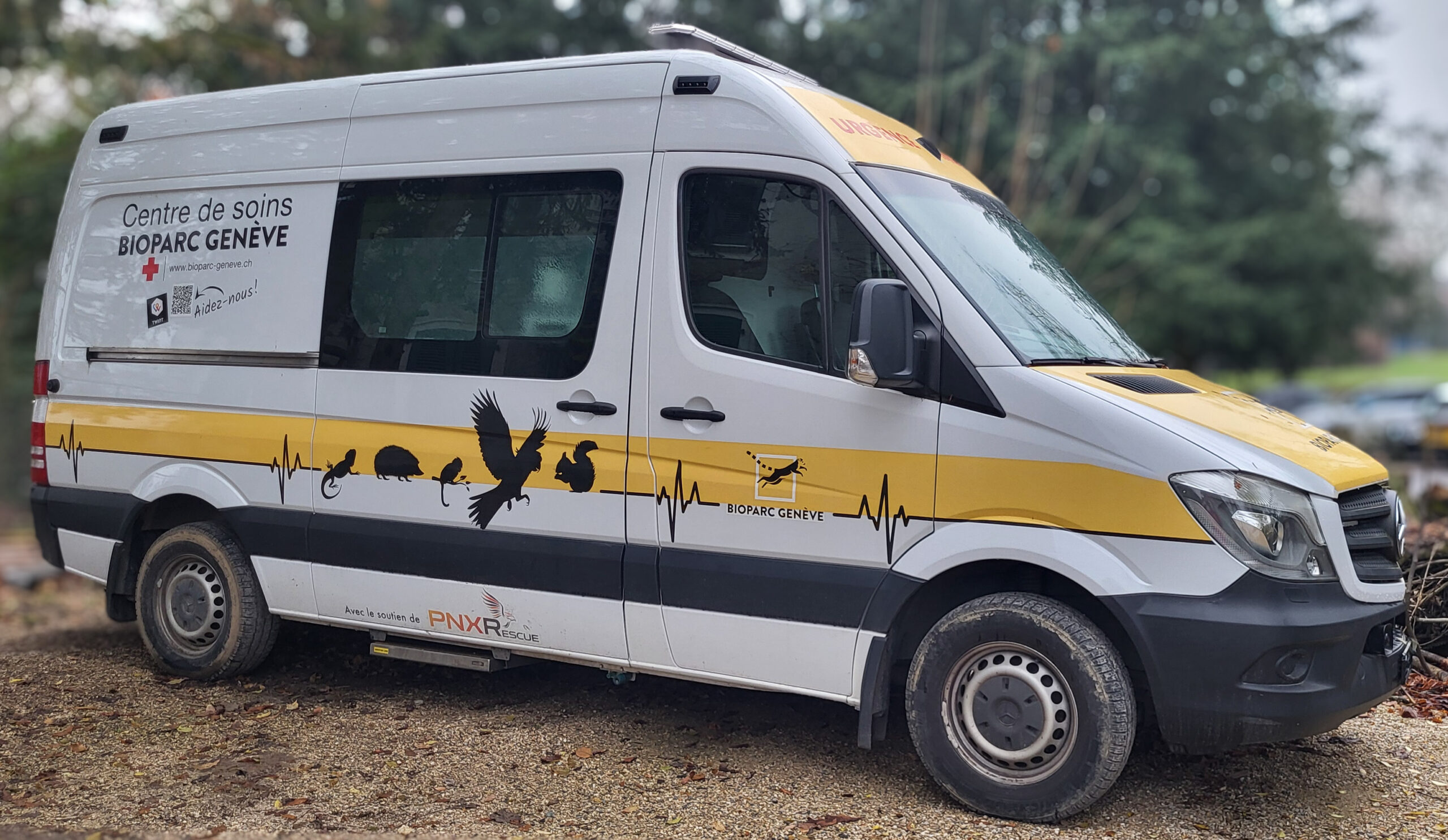Véhicule d'intervention du Bioparc Genève